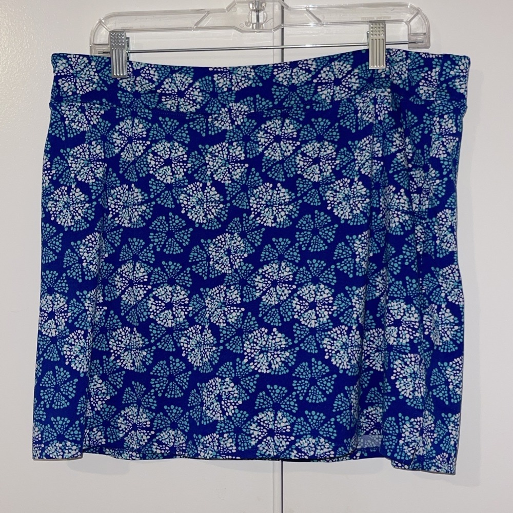 Tranquility Skirt Skort By Colorado‎ Floral Stretch Athleisure Tennis Golf XL